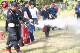 Dokumentasi kegiatan pelatihan APAR 21